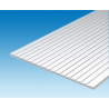 Matériau de polystyrène PRO 152x304x1,01x2,54mm