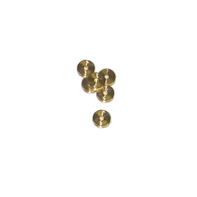 Accastillage de bateau Poulie en laiton diamètre 12mm