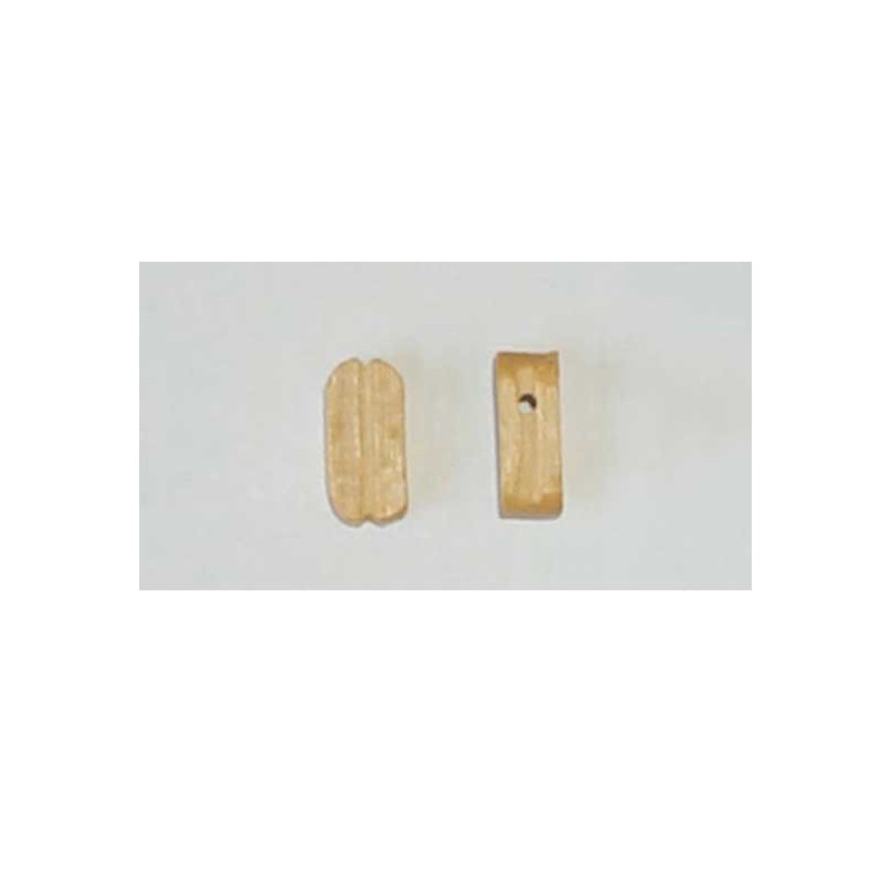 Accastillage de bateau Poulie simple en buis, diam. 3mm
