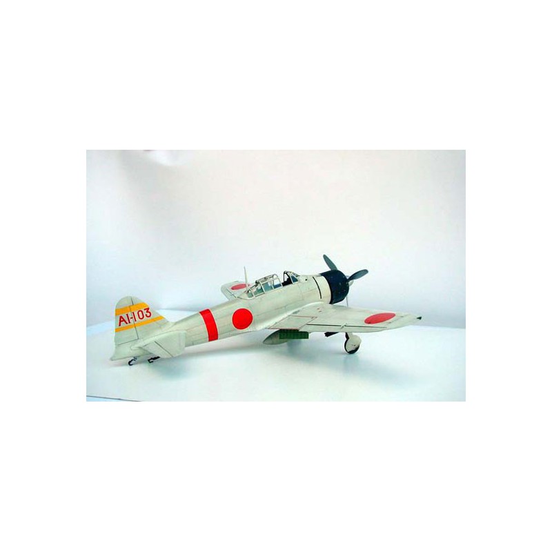 Maquette d'avion en plastique A6M2B MODEL 21 ZERO FIGHTER