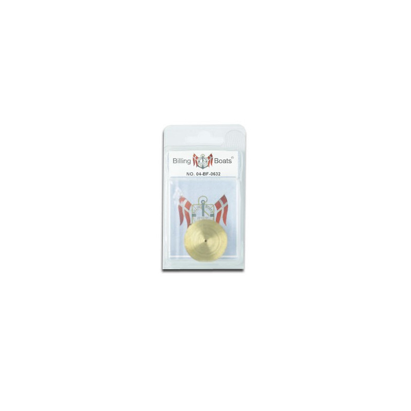Accastillage de bateau Poupée de treuil en laiton 16x32mm (1pc)