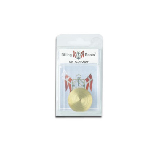 Accastillage de bateau Poupée de treuil en laiton 16x32mm (1pc)