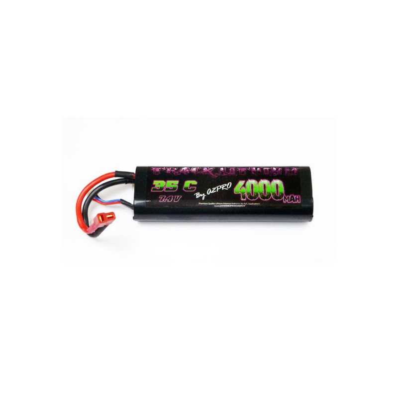 Accu LIPO pour appareil radiocommandé LiPo Track Lithium 4000 mAh