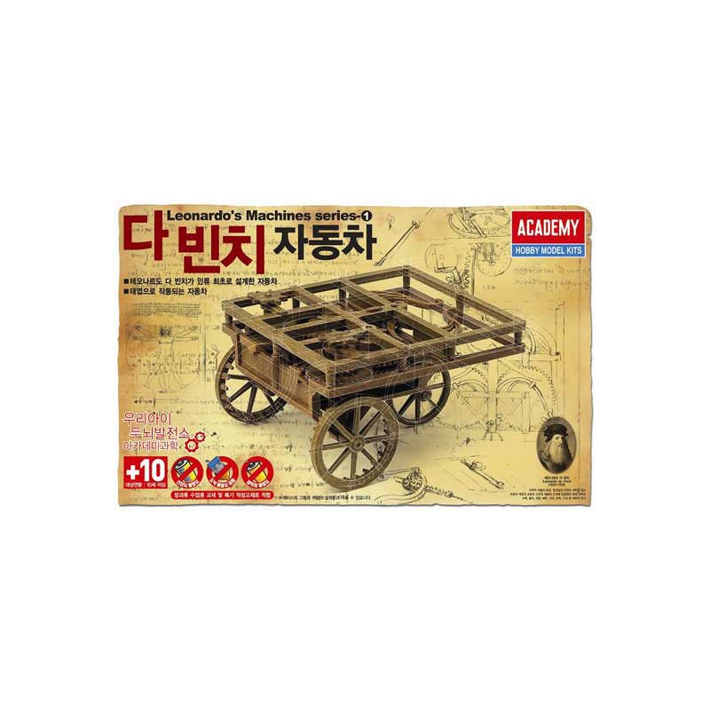 Maquette plastique éducative MACHINE LEONARD DE VINCI 1