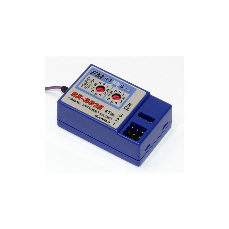 Accessoire pour radio RECEPTEUR 3 V. SYNTHE. 41MHz