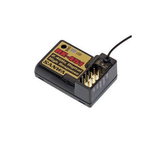 Accessoire pour radio RX-451 RECEPTEUR 4 VOIES 2,4GHZ
