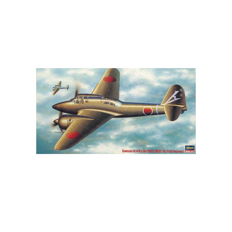 Maquette d'avion en plastique KI-45 KAI HEI TORYU 1/72