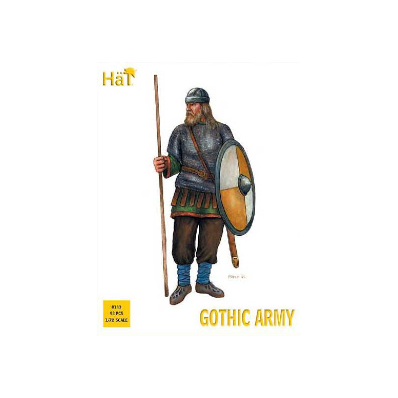Figurine Armée Gothique 1/72