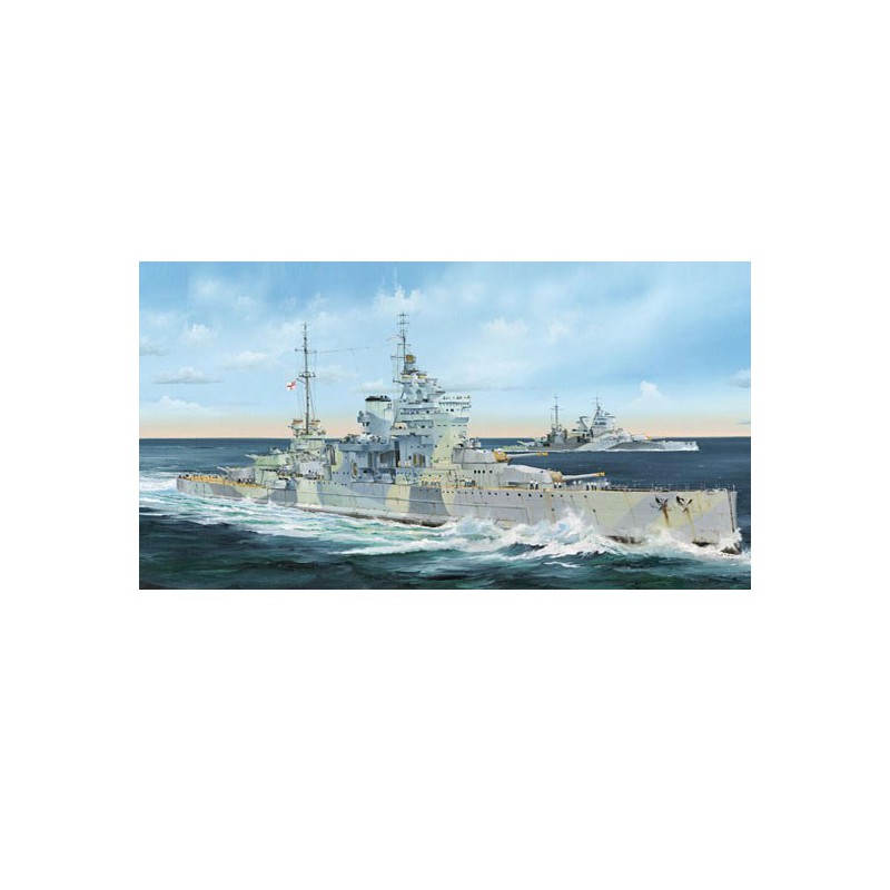 Maquette de Bateau en plastique HMS QUEEN ELIZABETH