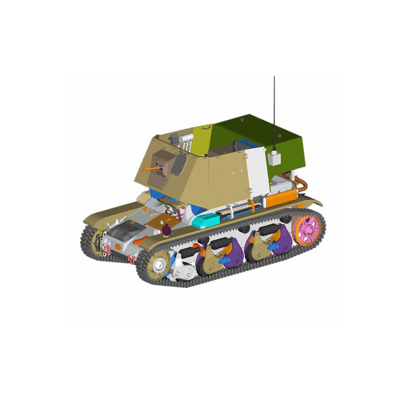 Maquette de Char en plastique Pz.Kpfw.35R 731(f) 1/35