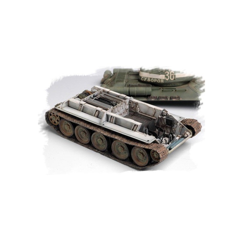Maquette de Char en plastique Russia T-34/85 Model 1944 1/48