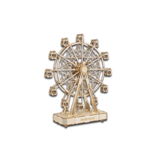 Puzzle 3D mécanique intermédiaire pour maquette Grande Roue Musicale
