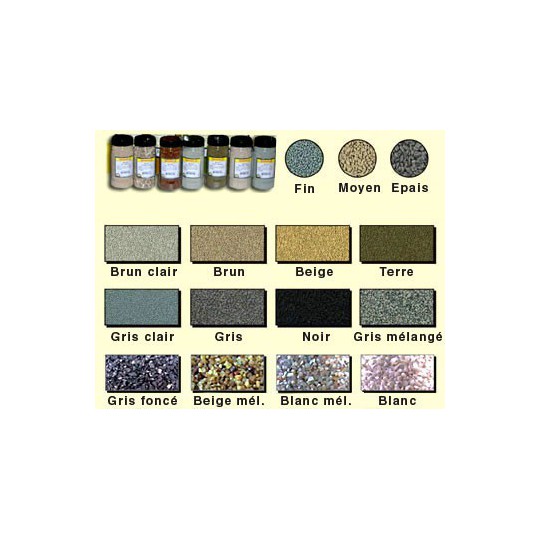 Graviers ballast GRAVIER FIN BEIGE 200g