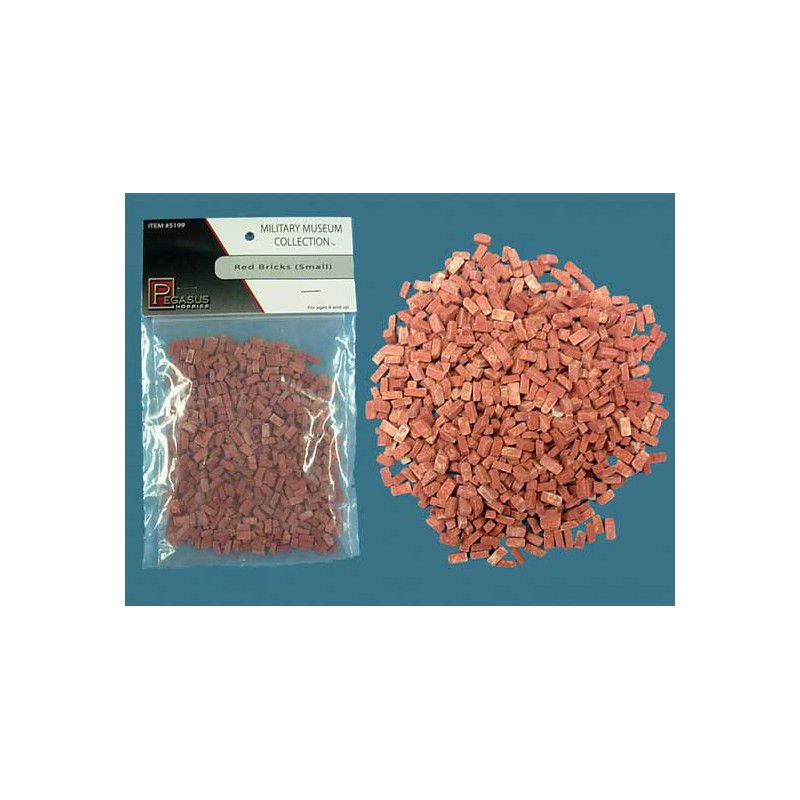 Maquette Diorama montéee et peinte PETITES BRIQUES ROUGES 1/48