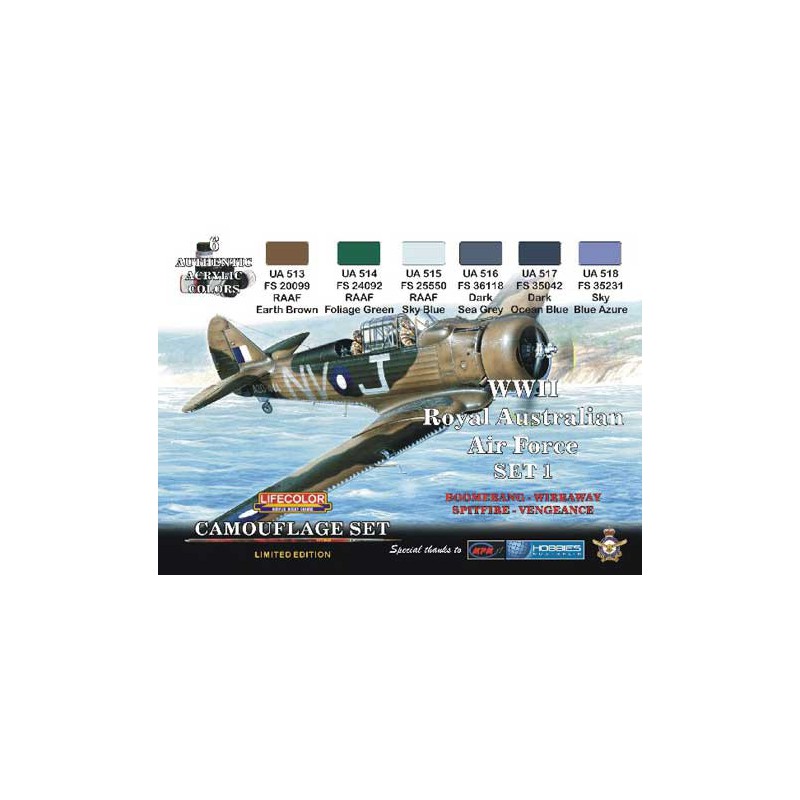 Peinture acrylique SET 1ROYAL AUSTRALIAN AF