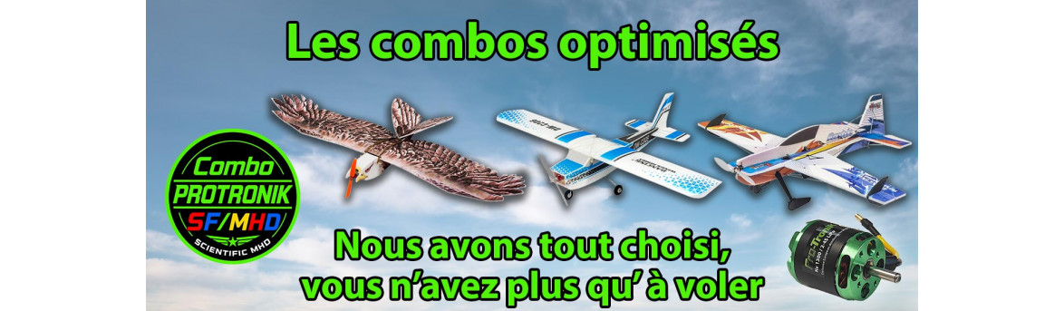Combos Protronik: aerei RC pronti per l'equipaggiamento