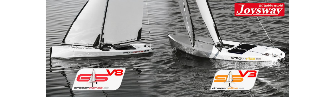 Voiliers radiocomandati Joysway: confronto DF95, DF65, Focus 3