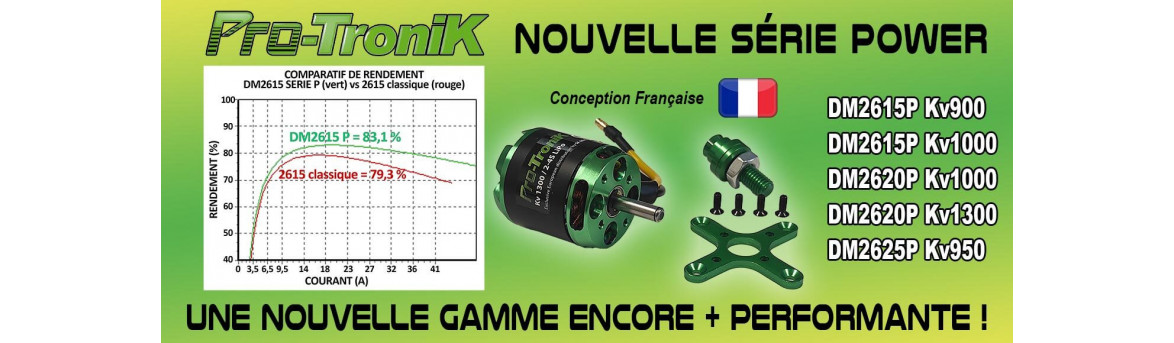 Moteur brushless Protronik : guida completa RC