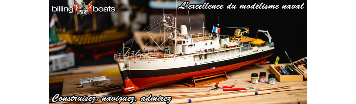 Maquette nave: modelli ridotti da assemblare